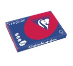 Clairefontaine Trophée Intens, gekleurd papier, A3, 120 g, 250 vel, kersenrood