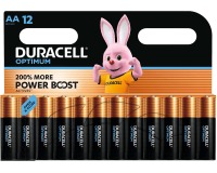 Batterij Duracell Optimum 12x AA