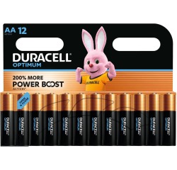 Pile Duracell Optimum 12x AA