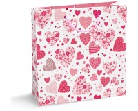 Sac cadeau Listen To Your Heart, S, 6 x 15 x 15 cm