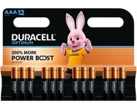 Batterij Duracell Optimum 12x AAA