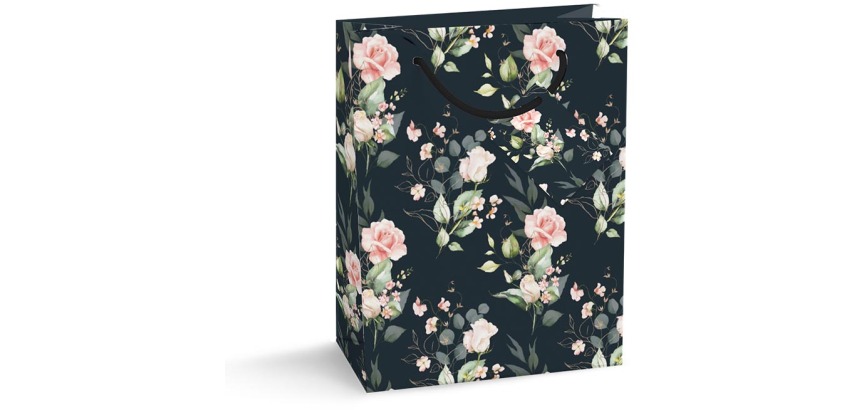 Sac cadeau Spirit Of Roses, M, 10 x 23 x 19 cm