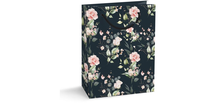 Geschenkzak Spirit Of Roses, L, 20 x 33 x 27 cm