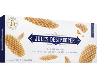 Jules Destrooper gaufrettes croustillantes au beurre, boîte de 100 g