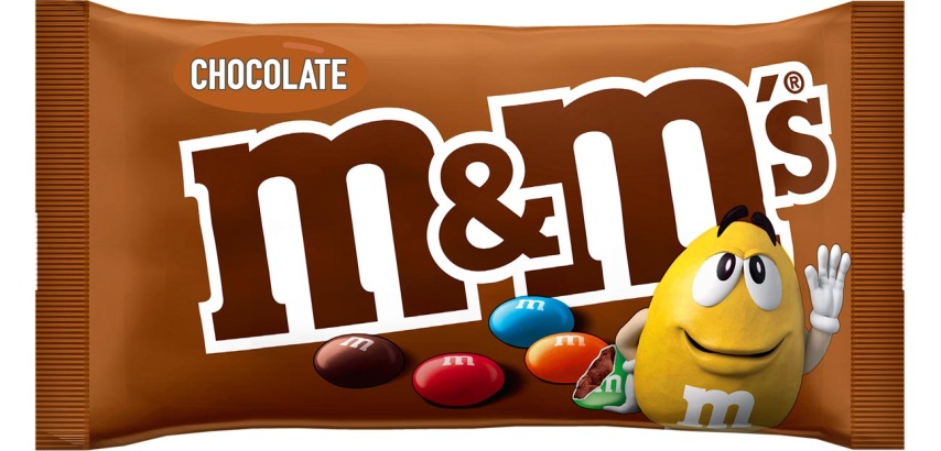 M&M'S choco, sachet de 45 g, paquet de 24 pièces