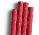 Papier cadeau Silver Hearts, 70 cm x 2 m