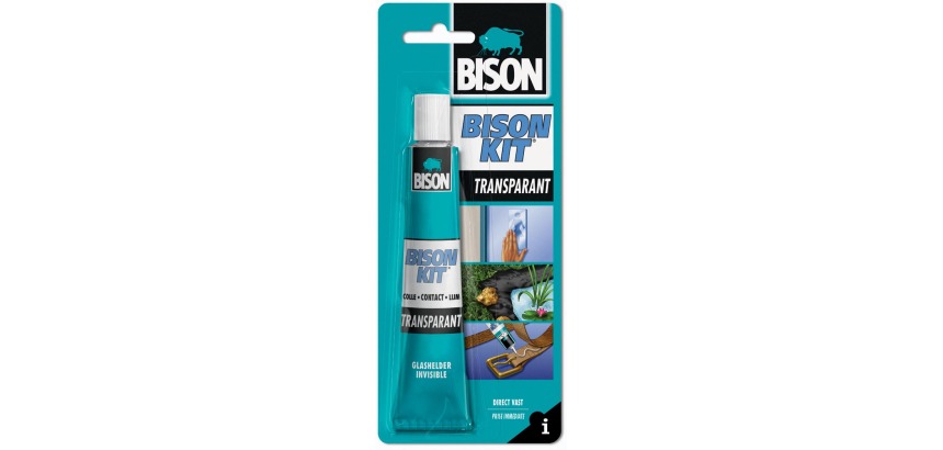 Bison Kit transparenter Kontaktkleber