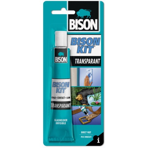 Bison kit colle de contact Transparente