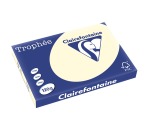 Clairefontaine Trophée Pastel, gekleurd papier, A3, 120 g, 250 vel, crème