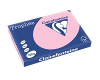 Clairefontaine Trophée Pastel, gekleurd papier, A3, 120 g, 250 vel, roze