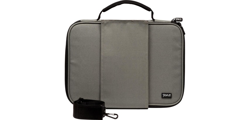Yaka Computertasche für Laptops bis 13,3 Zoll, grau