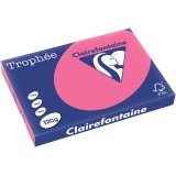 Clairefontaine Trophée Intens, papier couleur, A3, 120 g, 250 feuilles, fuchsia