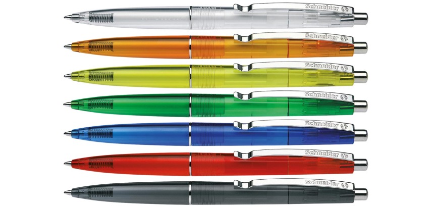Schneider Stylo bille K20 Icy Colours, pointe moyenne, couleurs assorties