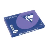 Clairefontaine Trophée Intens, papier couleur, A3, 120 g, 250 feuilles, violet