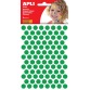 Apli Kids stickers, cirkel diameter 10,5 mm, blister met 528 stuks, groen