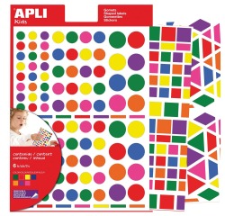 EN_APLI KIDS GOMMETTE 6F ASS