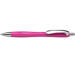 Schneider ballpoint pen Slider Rave, extra large tip, blue ink, power pink