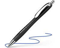 Schneider stylo bille Slider Rave, pointe extra large, encre bleu, noir