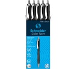 Schneider stylo bille Slider Rave, pointe extra large, encre bleu, noir