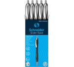 Schneider ballpoint pen Slider Rave, extra large tip, blue ink, white/black