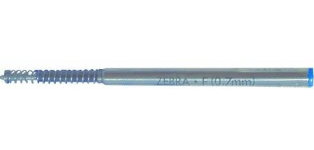 ZEBRA ballpoint pen refill, 0.7 mm, blue