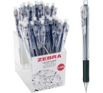 ZEBRA Tapli clip mechanical pencil, 0.5 mm, HB, black, delivery with display stand
