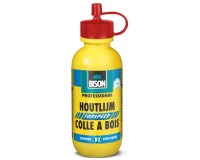 Bison colle à bois topspeed, flacon de 75 ml, blanc