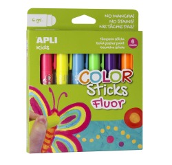 EN_APLI KIDS COLOR STICKS FLUO 6X