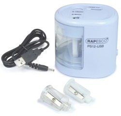Elektrische potloodslijper dubbel PS12-USB