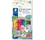 Staedtler crayon de couleur Noris Club effaçable 12 crayons
