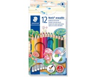 Staedtler kleurpotlood Noris Club uitgombaar 12 potloden