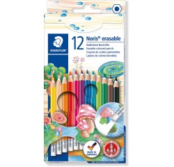 Staedtler kleurpotlood Noris Club uitgombaar 12 potloden