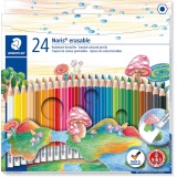 EN_ET 24X CRAYONS COUL EFFACABLE