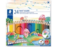 EN_ET 24X CRAYONS COUL EFFACABLE