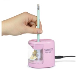 Elektrische potloodslijper dubbel PS12-USB
