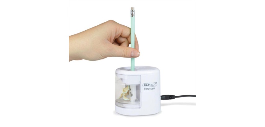 Double electric pencil sharpener PS12-USB