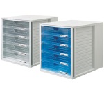 Han block with drawers Systembox with 5 closed, transparent drawers