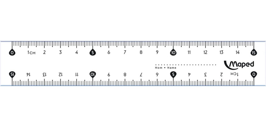 Règle Maped Classic 15cm