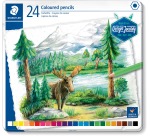 Staedtler kleurpotlood Design Journey, metalen doos met 24 kleuren
