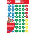 Apli Kids reward stickers, large, blister with 12 sheets