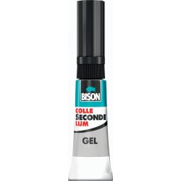 Bison colle seconde, tube de 3 g, sous blister