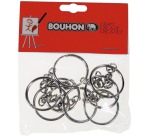 Bouhon sleutelring, 25 mm, blister van 8 stuks