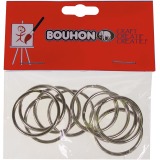 Bouhon anneau porte-clés, 25 mm, blister de 10 pièces