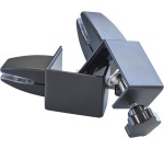 Smit Visual metal desk clamp, black, set of 2 pieces
