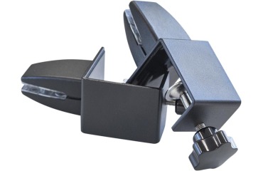 Smit Visual metalen bureauklem, zwart, set van 2 stuks