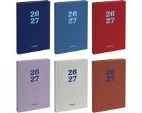 Brepols Studentenklassenbuch Rainbow, sortierte Farben, 2026-2027
