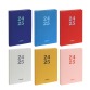 Brepols journal de classe étudiant Rainbow, couleurs assorties, 2025-2026