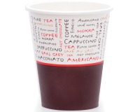 Drinkbeker uit karton, 230 ml, diameter 80 mm, pak van 1000 stuks