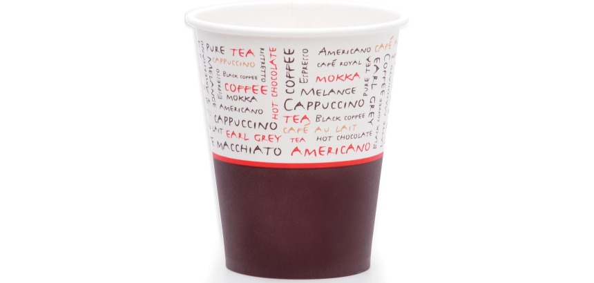 Gobelet en carton, 230 ml, diamètre 80 mm, paquet de 1000 pièces