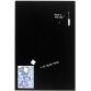 Naga Magnetisch glasbord, zwart, ft 40 x 60 cm